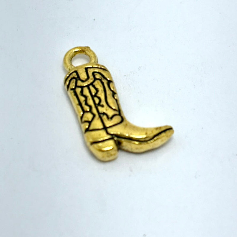 Cowboy Boot, Gold