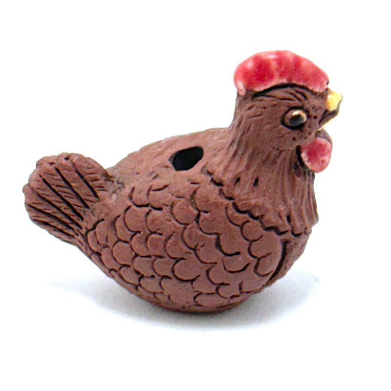Peruvian Ceramic Hen Bead