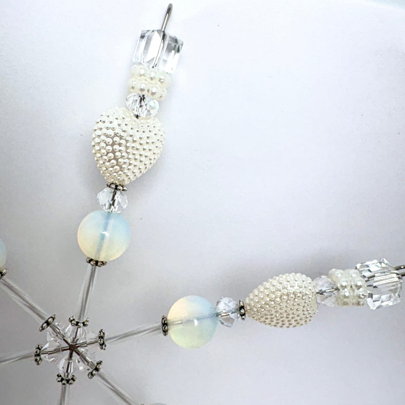 Winter's Whites Beaded Snowflake Kit