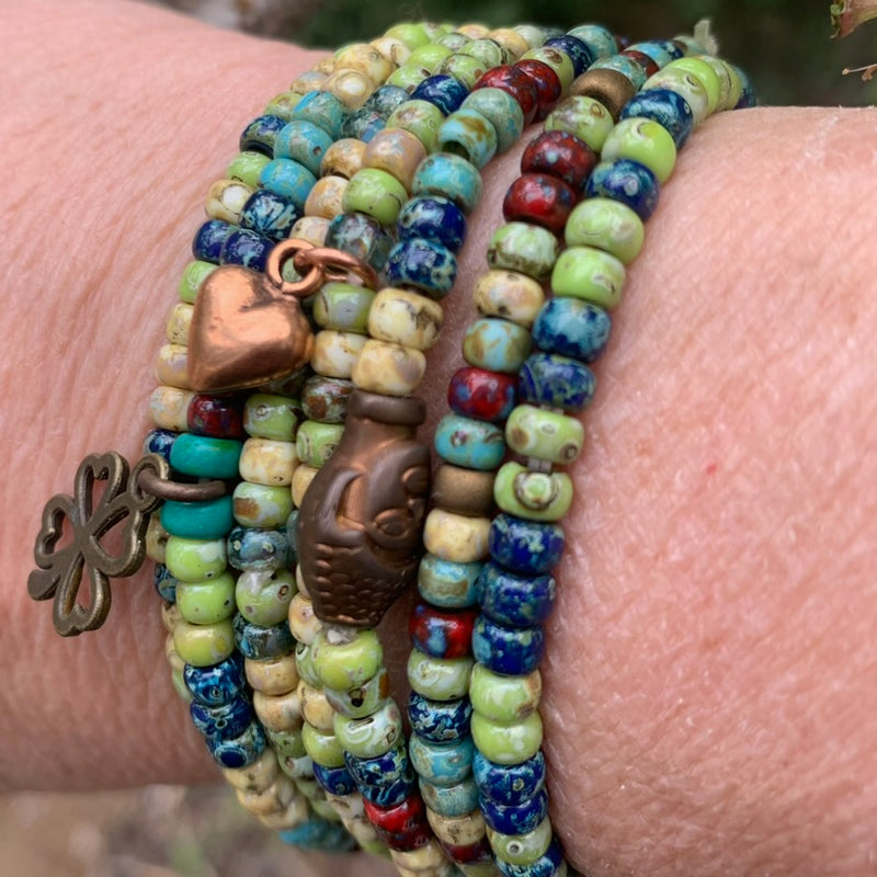 Brown Bag Lunch Beading Classes for Early Release Days Jan-June2025. 12:15-2:15 pm