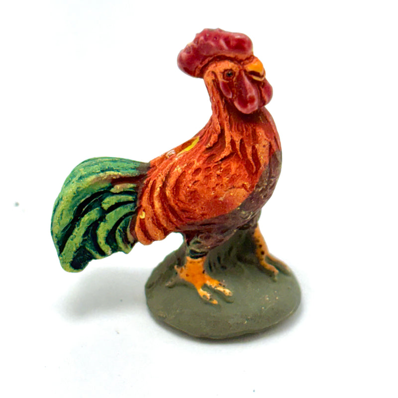 Peruvian Ceramic Rooster Bead