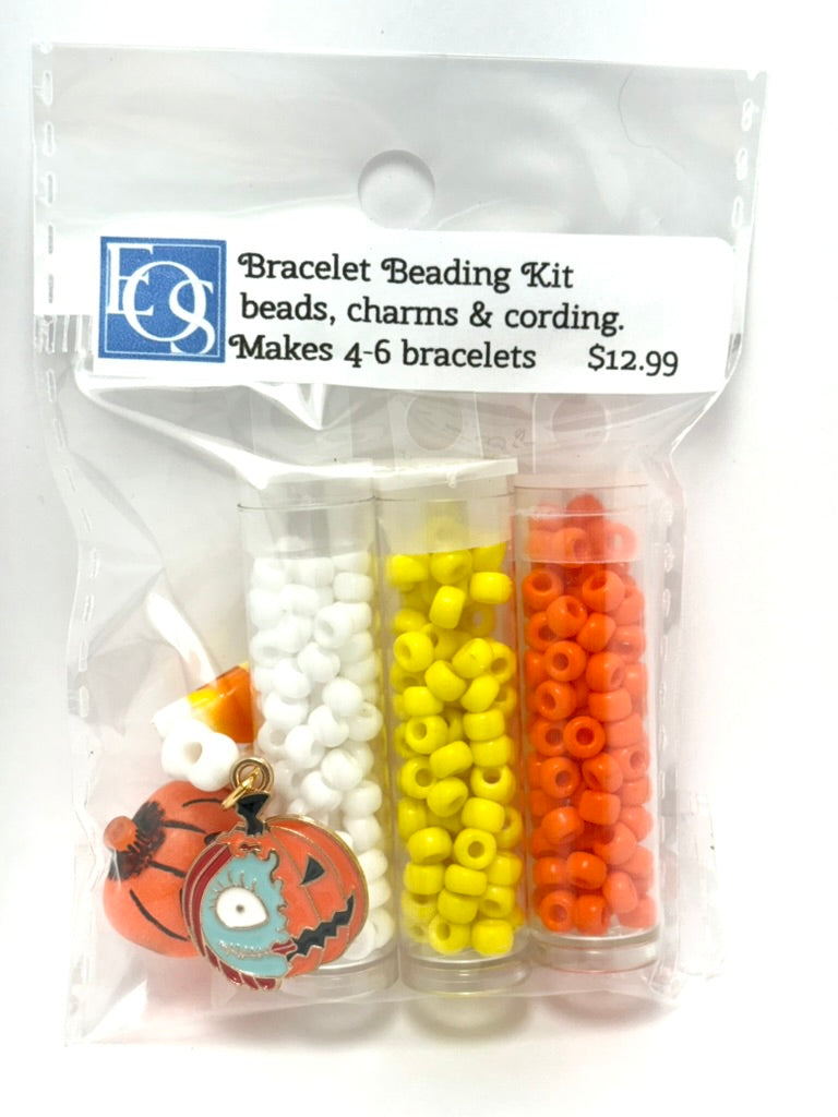 Beaded Bracelet Making Kit – DIY Jewelry Craft Kit for All Ages, Halloween
