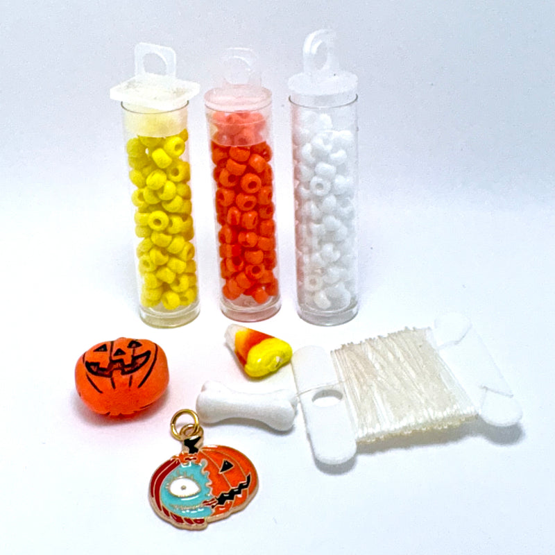 Beaded Bracelet Making Kit – DIY Jewelry Craft Kit for All Ages, Halloween