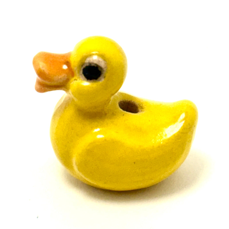 Peruvian Ceramic Yellow Duck