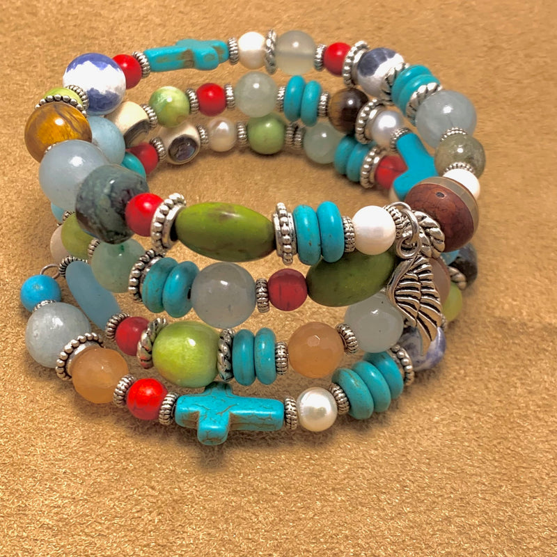 Designing Multi-strand Bracelets with Memory Wire 6/15/23