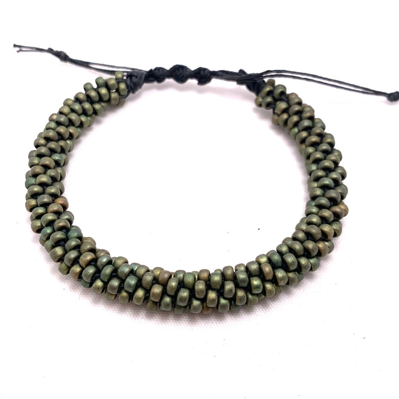 Kumihimo Beaded Jewelry with Shaped Beads Sat 6/15