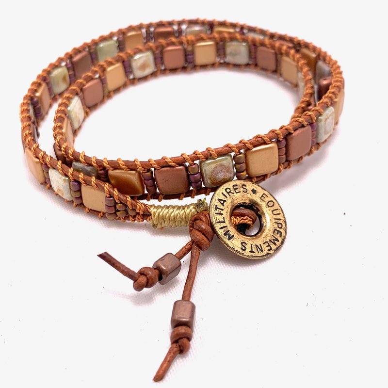 Ladder Stitch Wrap Bracelets Thursday 9/7/23