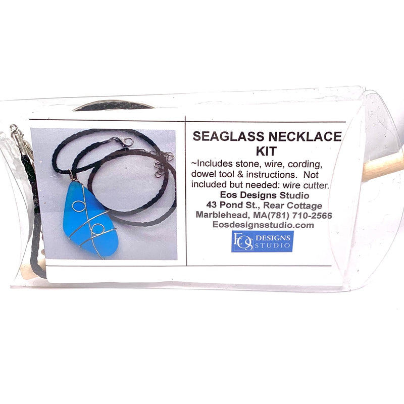 Sea Glass Necklace Kit $14.95