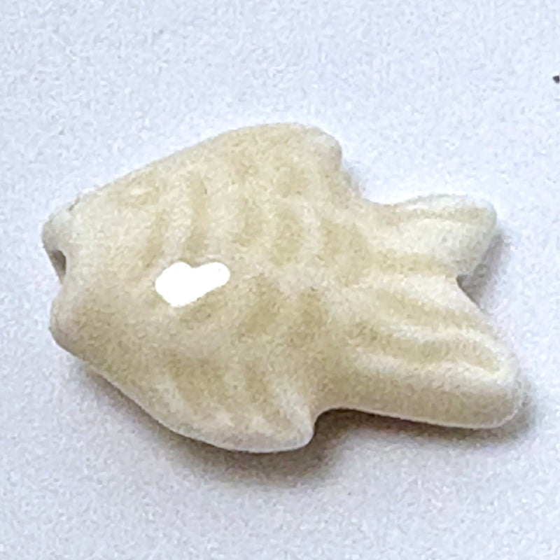 Colored Ceramic Fish Beads, 15 x 19mm Sold Individually
