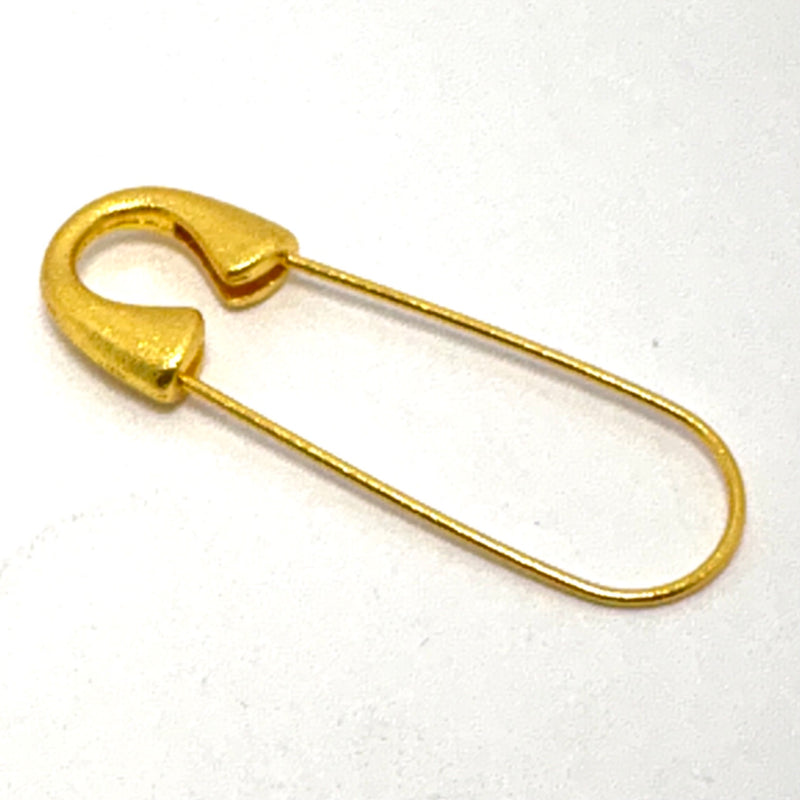 Gold Lame Decorative Pin for Charms & Beads