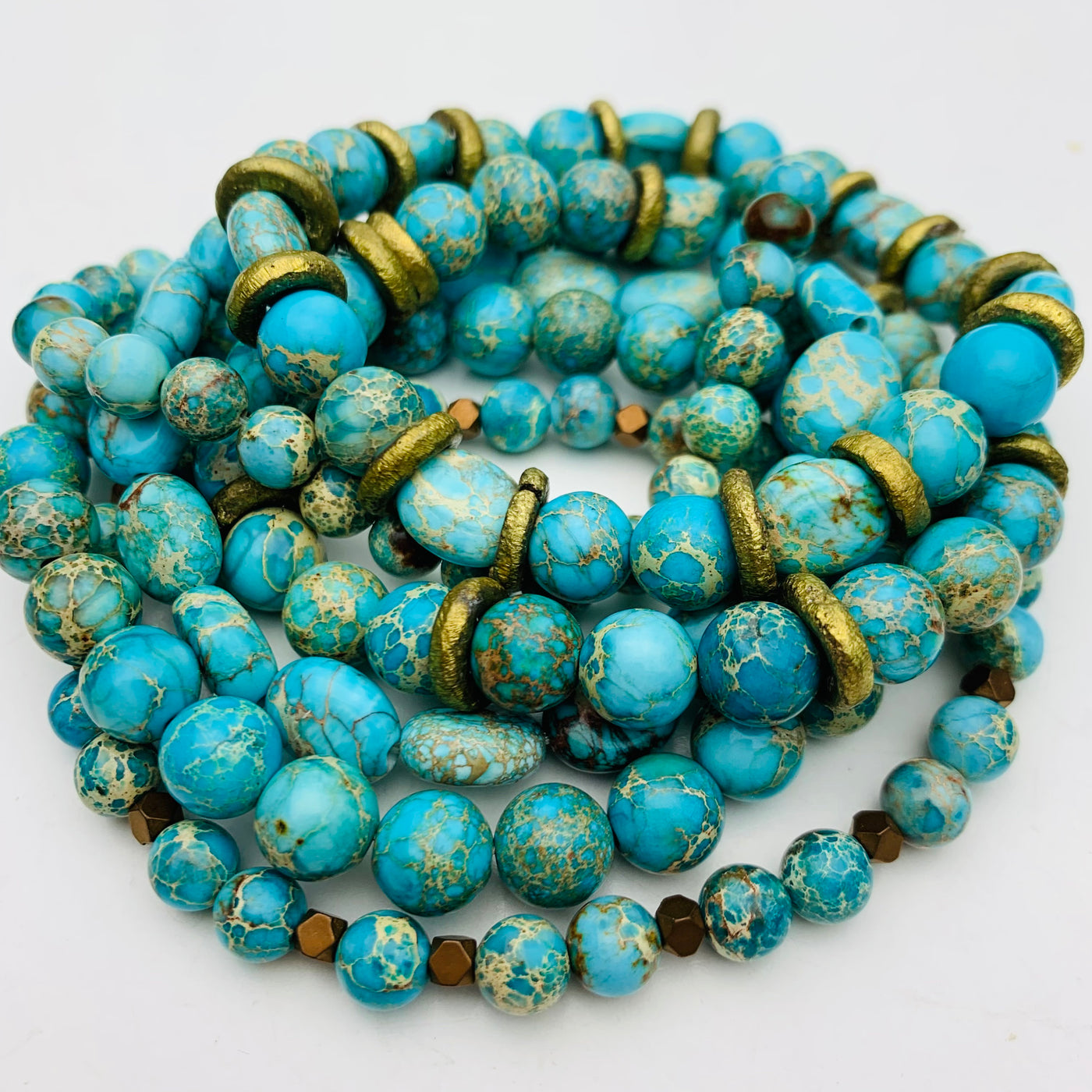 Designer shop stretch bracelets