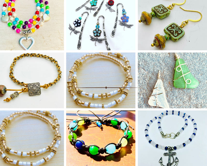 Jewelry Making Classes Workshop for Kids, June 23-27, 9-11:30 am. (Ages 8-14)