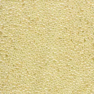 11/0 Miyuki Round Creamy Yellow Ceylon 24gm