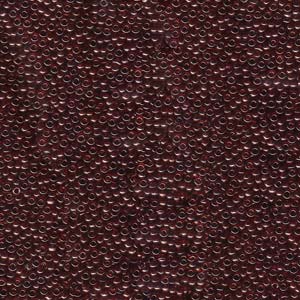 15/0 Miyuki Rounds Garnet Gold Luster 8.2 grams