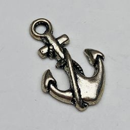 Small Anchor Charm, Silver