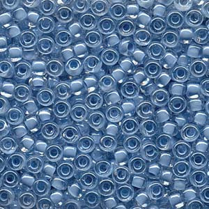 6/0 Miyuki Sky Blue Silver lined Crystal 20 grams