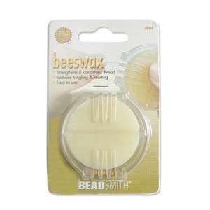 Beeswax Thread Conditioner by Beadsmith