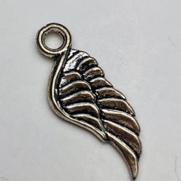 Wing Charm, Silver