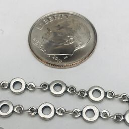 Silver Plated Bubble Chain