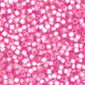 11/0 Miyuki Delica Pink Parfait 7.2 grams
