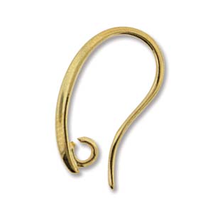 Gold Plate Earwire