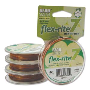 Flex-rite 7 Count Strand, Copper, 30 Feet