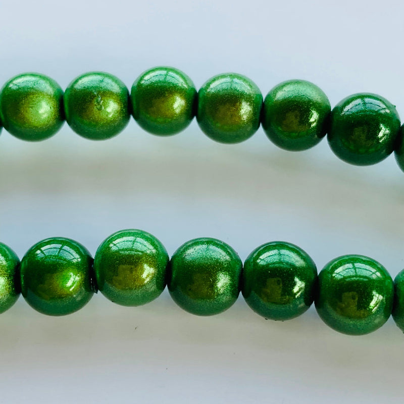 Miracle Bead, Green, 8mm