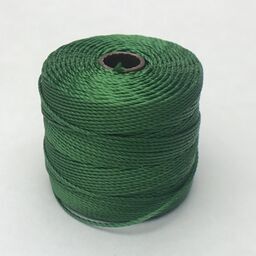 S-Lon Nylon Beading Cord, Green