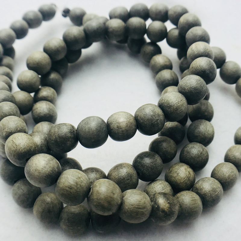 Greywood Beads, Round, 8mm