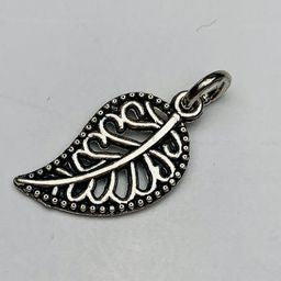 Leaf Charm, Silver