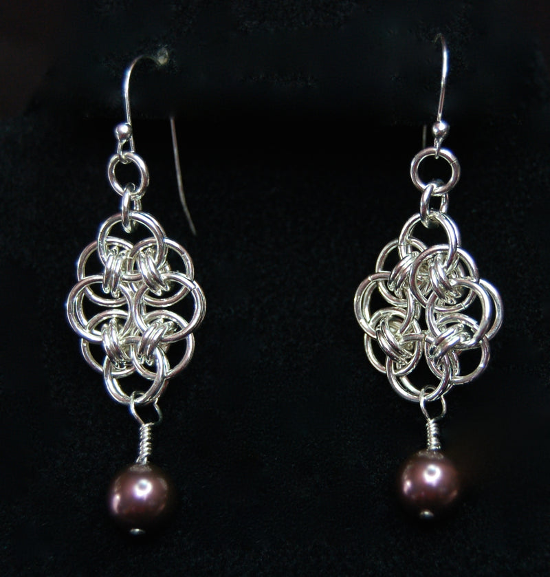 Chain Maille Earrings  6/29/19