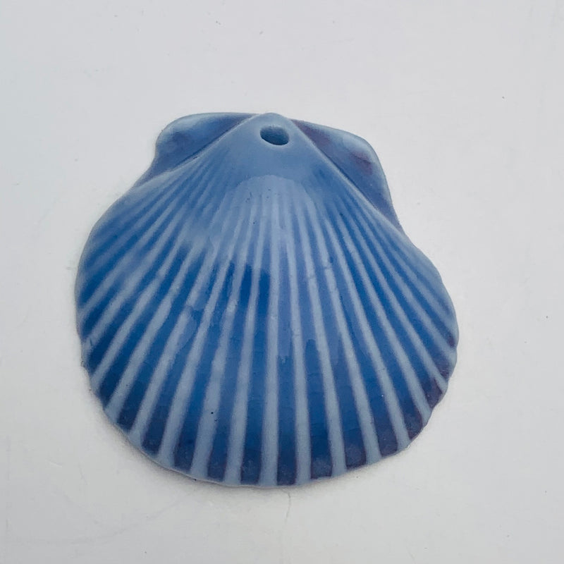 Shell Pendant by Keith OConnor, Blue 32mm