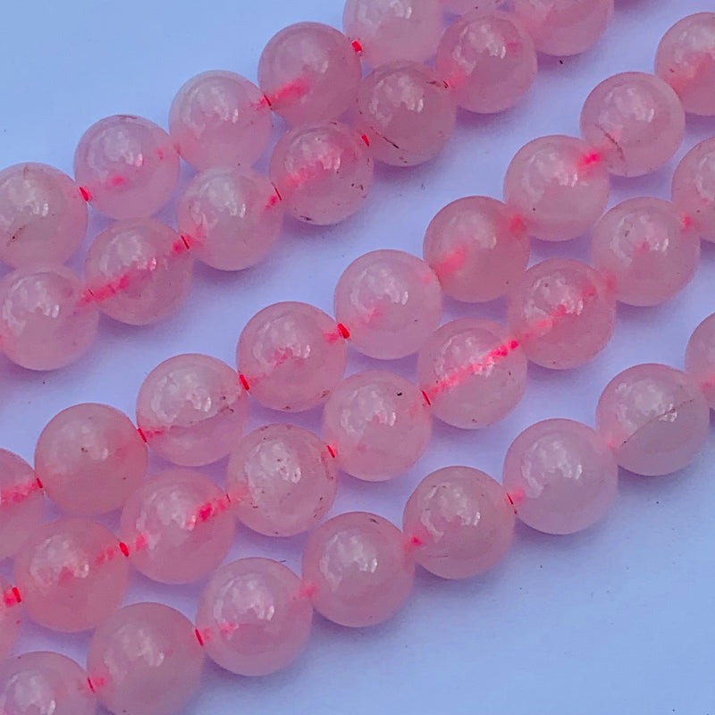 Rose Quartz Gemstone Strand 8mm