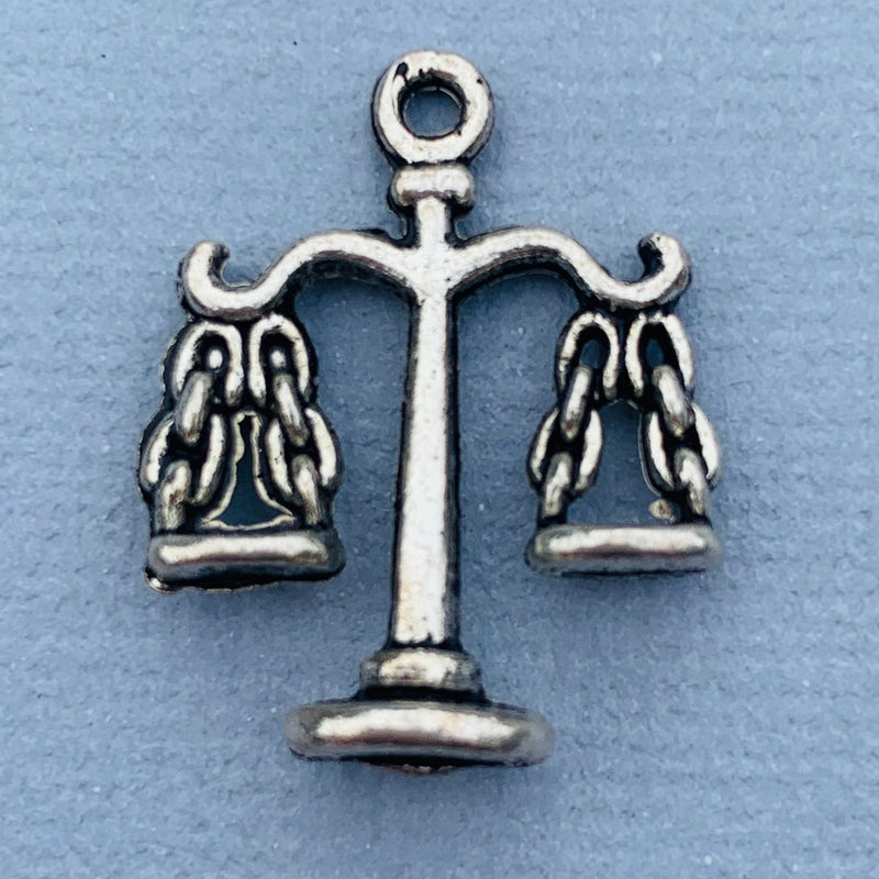 Scales of Justice Charm, 22mm