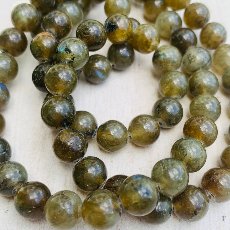 Labradorite Gemstone Strand 8mm