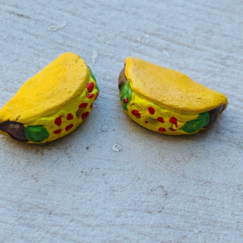 Taco Peruvian Ceramic Bead