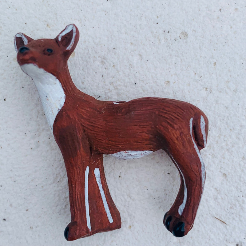 Deer Peruvian Ceramic Bead