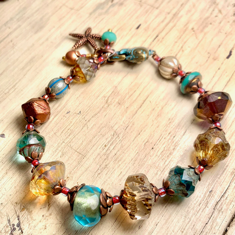 Vintage Style Jewelry with Czech Glass Beads Tuesday 7/2