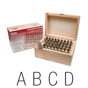 Letter and Number Punch Set