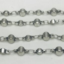 Silver Plate Moroccan Chain – EOS Designs Studio