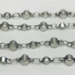 Silver Plate Moroccan Chain
