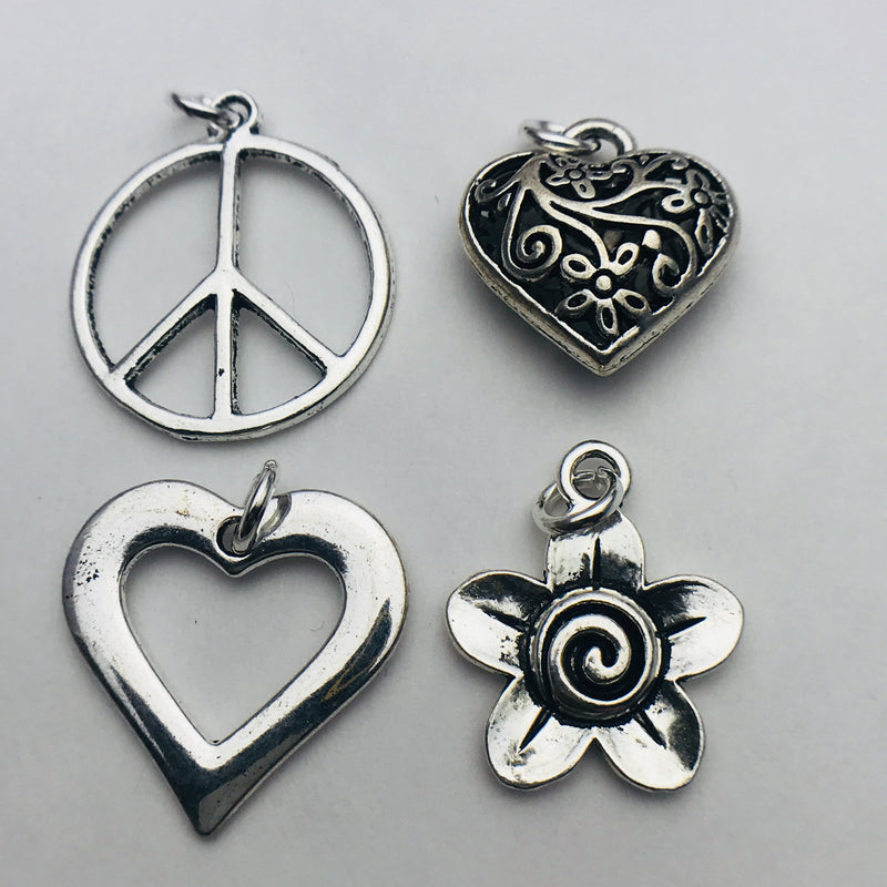 Peace & Love Beading Jewelry Making Kit