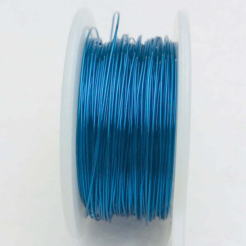 Peacock Blue Core Wire, Anti-Tarnish