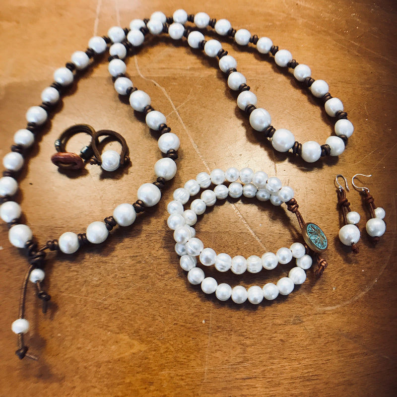 Beautiful Leather & Bead Jewelry 7/14/18