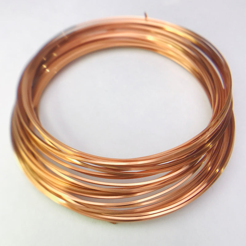 Square Copper Wire 21 Gauge