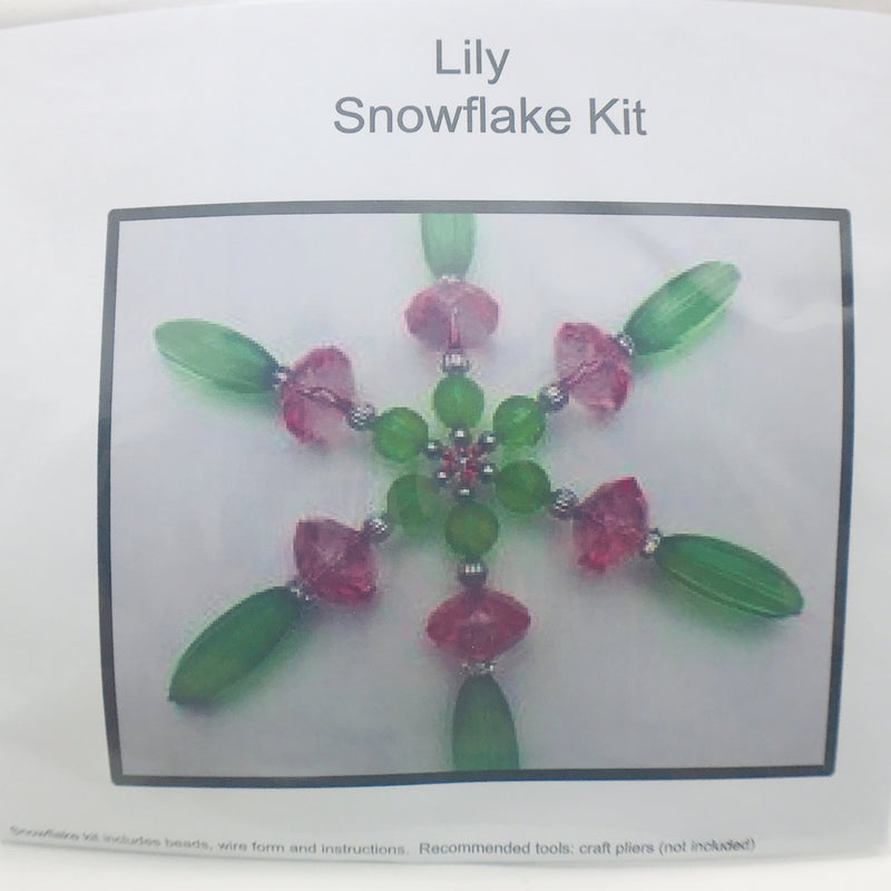 Beaded Snowflake Kit