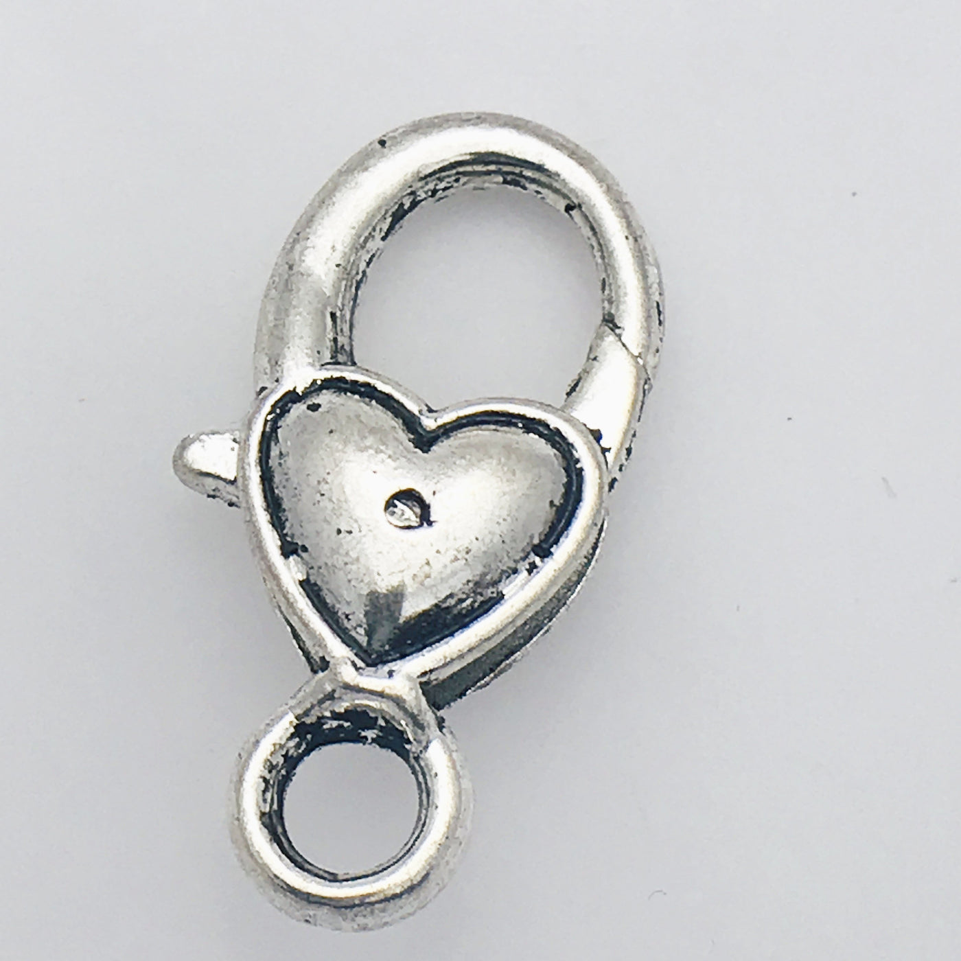 Heart shaped shop lobster clasp