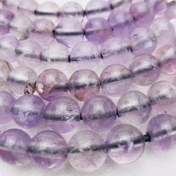large hole amethyst gemstone beads