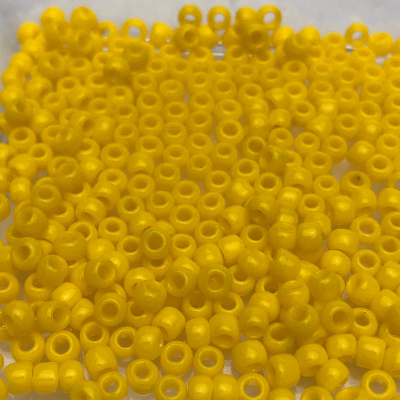 Yellow Sunshine Opaque,  8/0 Toho Round, 8.0 grams