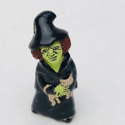 Witch Peruvian Ceramic Bead